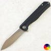 Нож Petrified Fish Forward, D2, Satin, G10 Black Handle, PF818DS